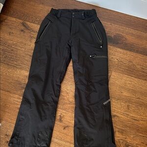 EUC Boulder Gear Black Ski/Snow Pants with Zippered Pockets